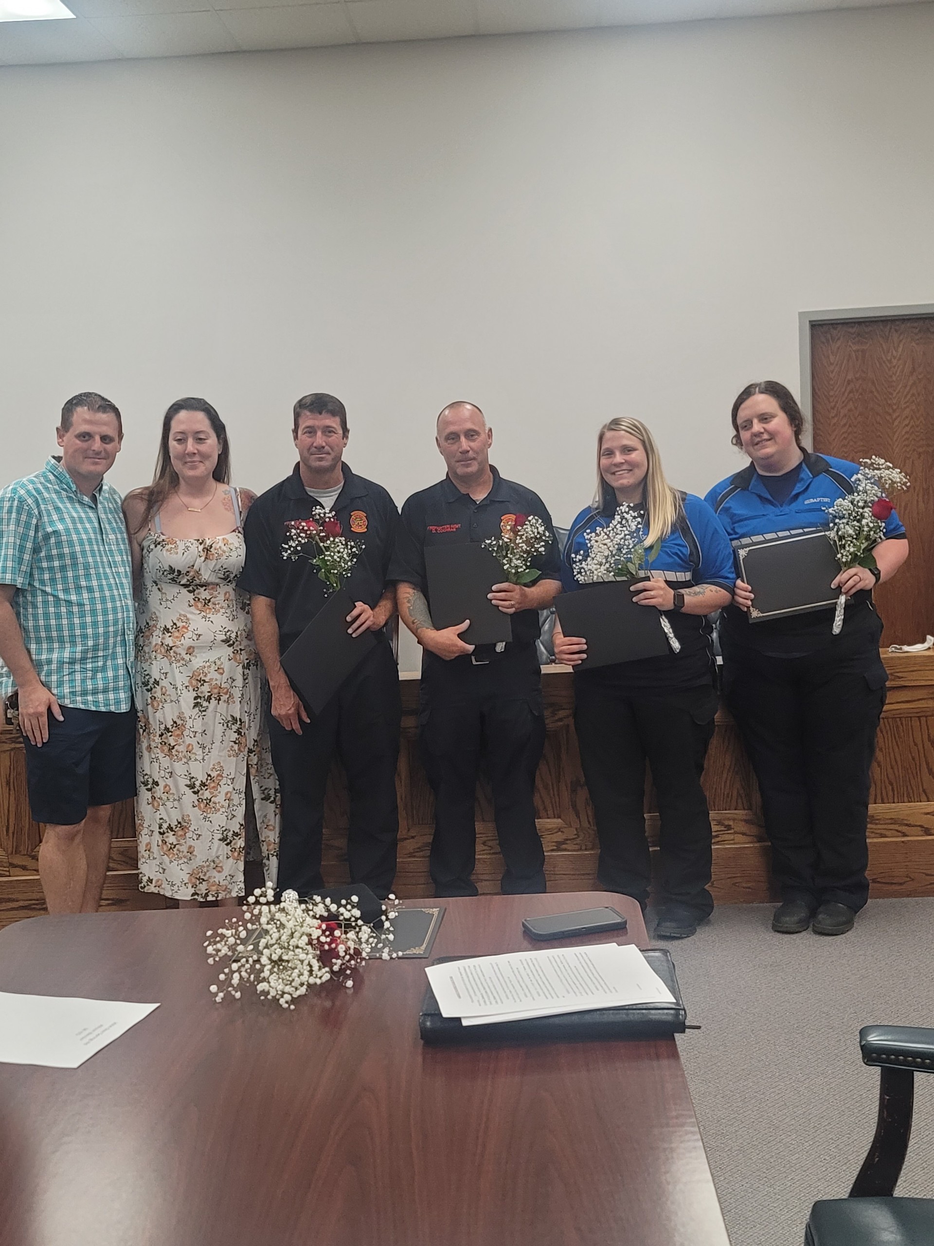 Featured image for “Baptist Ambulance & Tipton County Fire Department Recognized for Life-Saving Interventions During Cardiac Arrest”
