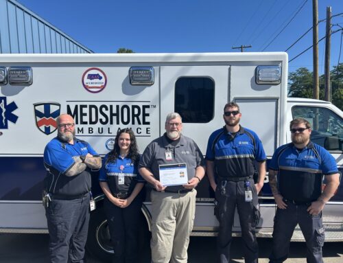 Medshore Ambulance nationally recognized for its commitment to quality care for heart attacks and strokes in Anderson, South Carolina